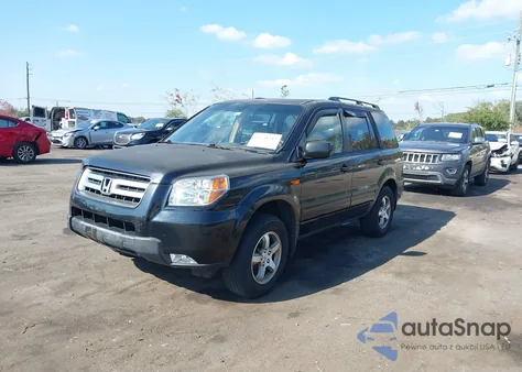 2006 Honda Pilot Ex-L из США, поврежденный, VIN 5FNYF287X6B050171